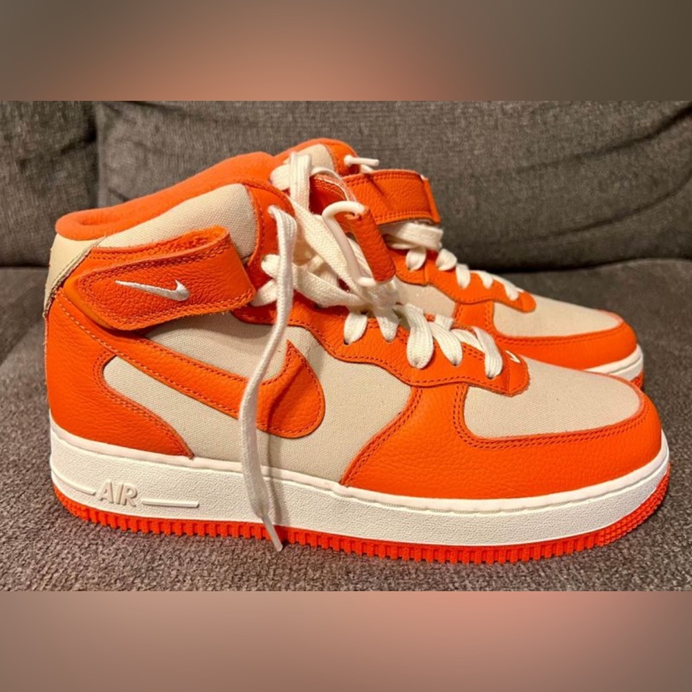 Nike Air Force Mid 'Safety Orange' FB2036-700